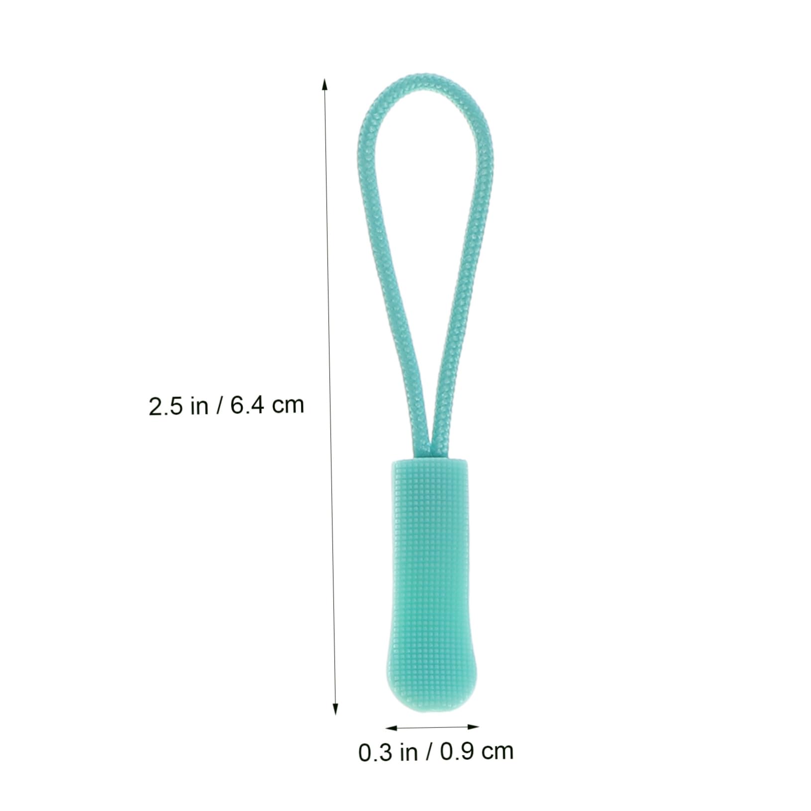 Angoily Zipper Pull Charm Set: 120pcs Colorful Zipper Extender for Luggage Coats and Jackets TPU Material