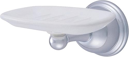 Kingston Brass Jabonera de restauración BA3965C, cromo pulido