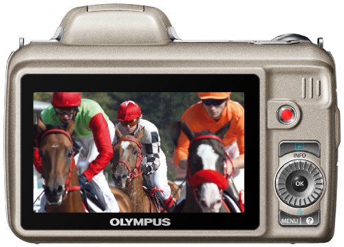 Olympus SP-810UZ Digitalkamera (14 Megapixel, 36-Fach Opt. Zoom, 7,6 cm (3 Zoll) Display, bildstabilisiert) Silber – Bild 5