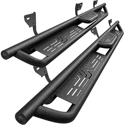 Estribos laterales antiderrapantes PZ 6" para Dodge Ram miniatura 1
