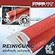 STREND PRO Flächenspachtel 80cm PREMIUM mit Z-Griff | PROFI Z Spachtel Set für Trockenbau, Verputzer | Rostfrei Edelstahlkingle 0,3mm | Glätterspachtel | Fassadenspachtel