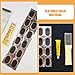 Yardwe 1set Tire Repair Kit Self-Adhesive Patches Puncture Repair Patches Rasp Tool and Glue for and Electric