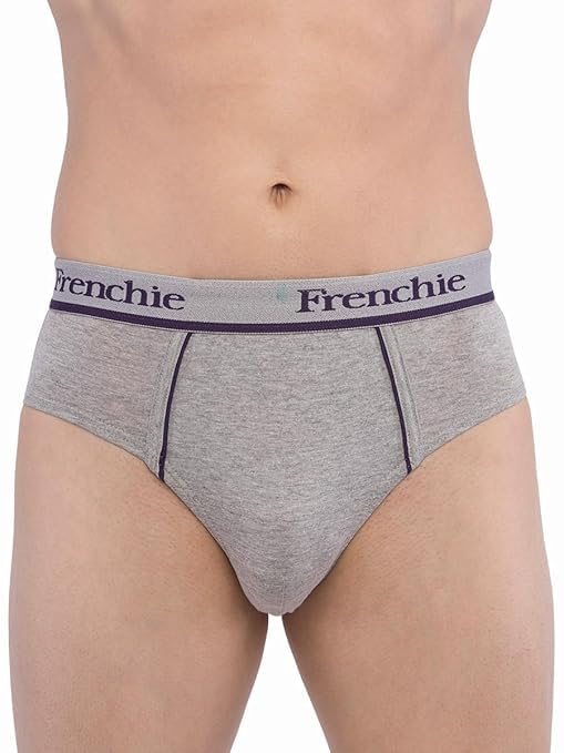 Image of VIP Men's Frenchie Pro Outer Elastic Cotton Briefs - Pack Of 3