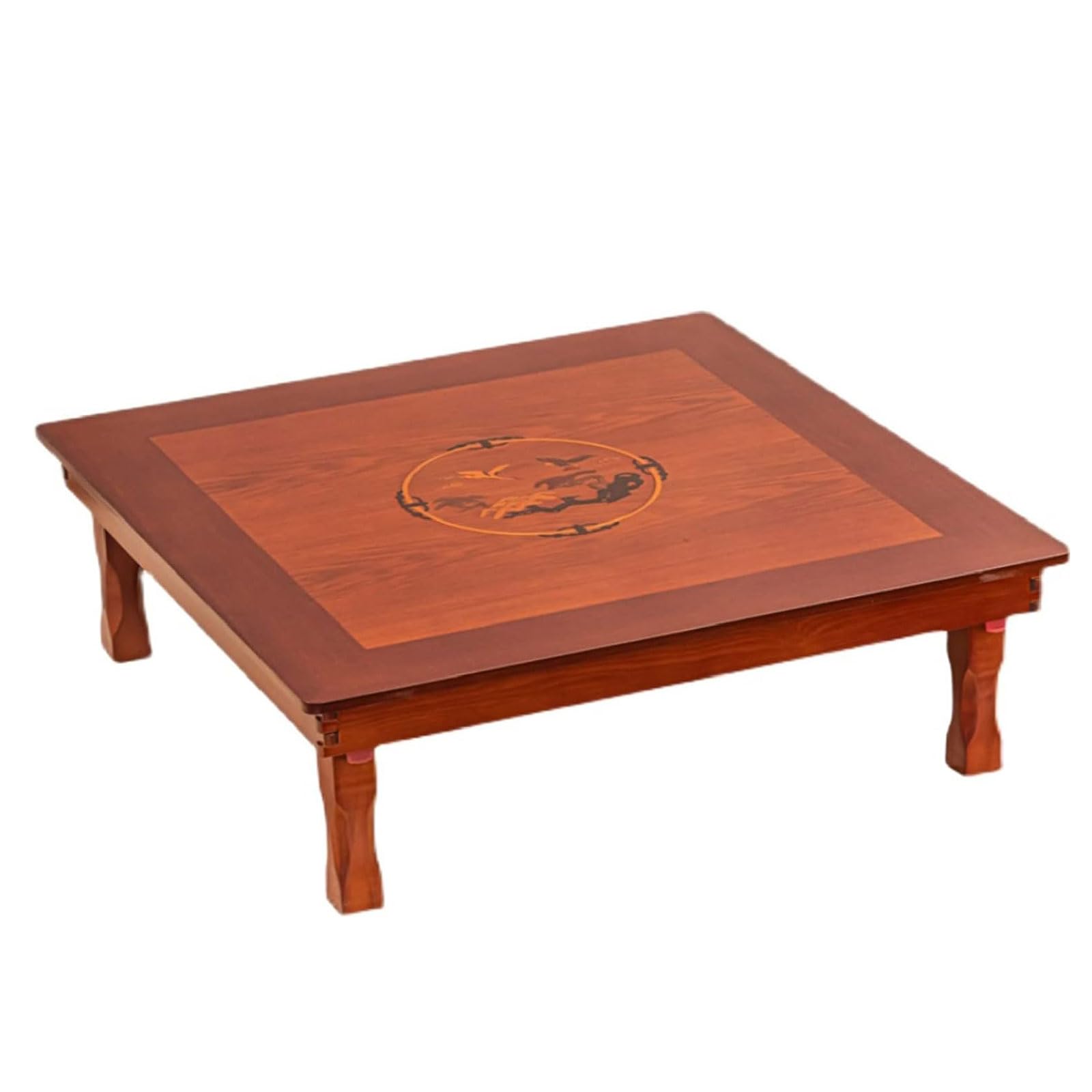 GeRRiT Mesa Plegable con Ventana salediza, Mesa Baja, Mesa de Comedor Plegable para el hogar, Mesa de té, Mini Mesa de Estudio para salón de té, balcón, Sala de Estar