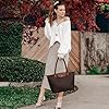 Elite Apparel Women’s Waterproof Nylon Tote Bag Large Foldable Shoulder Handbag for Work (Black) #2