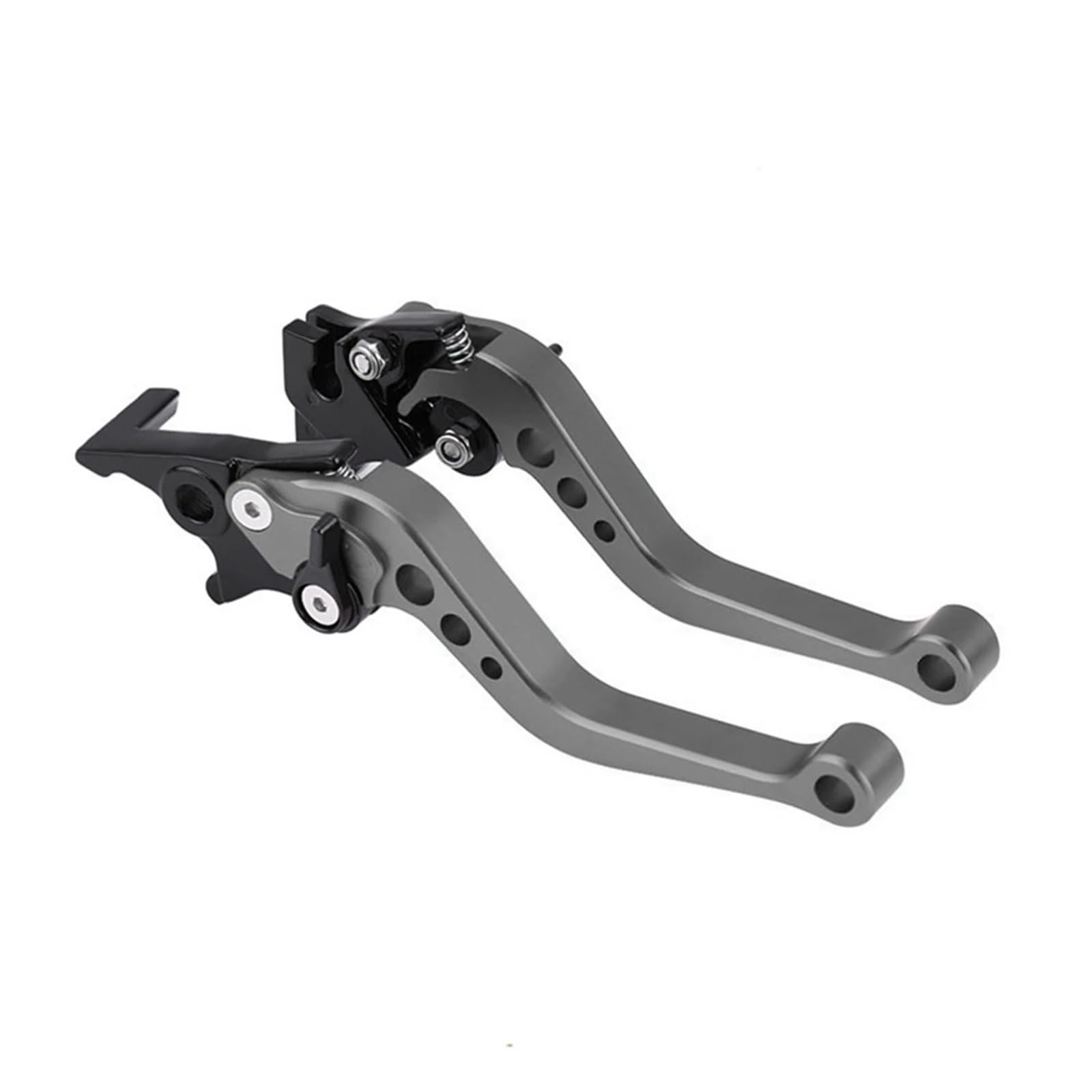 Ywqjiopm Grey Motorcycle Brake Clutch Lever Motorcycle Brake Handle Universal Fit For Motorbike Modification Motorcycle Clutch Brake Lever Handlebar Grips