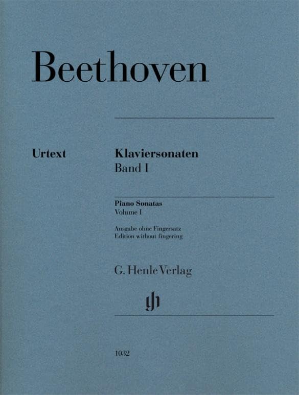 Klaviersonaten, Band I; Ausgabe ohne Fingersatz: Ausgabe ohne FS, Klavier zu zwei Händen; ; Tasteninstrumente; Klavier; Ausgabe ohne Fingersatz;