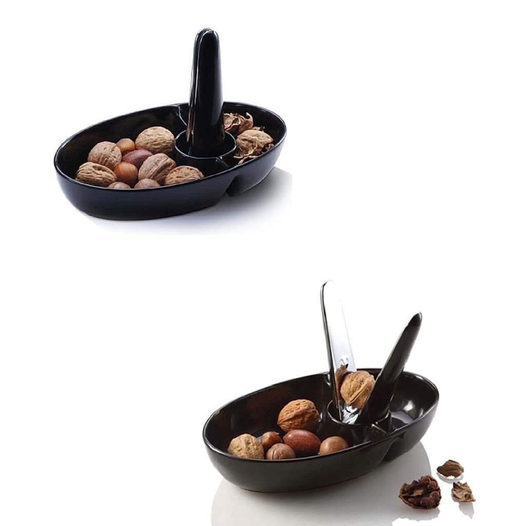 Cascanueces Nuez Clip de cerámica de Nuez de Nuez de Nuez Barco de Frutas secas de Frutas de Cocina secada Fruta secada Herramienta de Clip de núcleo Abierto Rompenueces