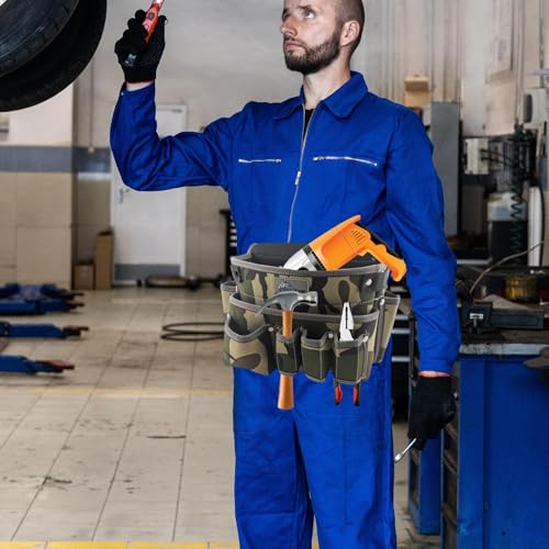 Sac à outils robuste d'électricien avec plusieurs poches et rangement résistant - 4