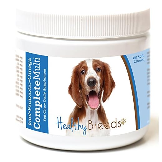 Healthy Breeds Welsh Springer Spaniel All in One Multivitamin Soft Chew 60 Count