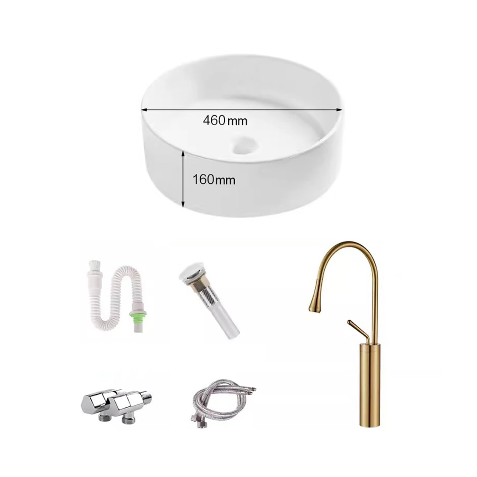 Aserzenith B Athroom Sink Nordic Simple Table Asin Ceramic Round Washbasin Athroom Home Hotel Washbasin Alcony Wash Asin Athroom Vessel Sinks,