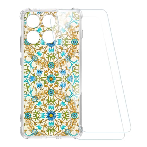 ESACMOT �v�����g�P�[�X + 2�������K���X�t�B���� Motorola Edge 70 Air 5G �Ƃ̌݊�������, �Ռ��z���\�t�g�J�o�[ HD�N���A (���؋�)