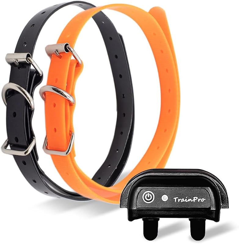 Pulseira de reposição impermeável em TPU para coleira de adestramento de cães TrainPro, 69,85 cm, pacote com 2