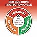 Hot Shot BedBug And Flea Fogger 3 Count-2 Ounce Cans, With Nylar, Inhibits Flea Reinfestation