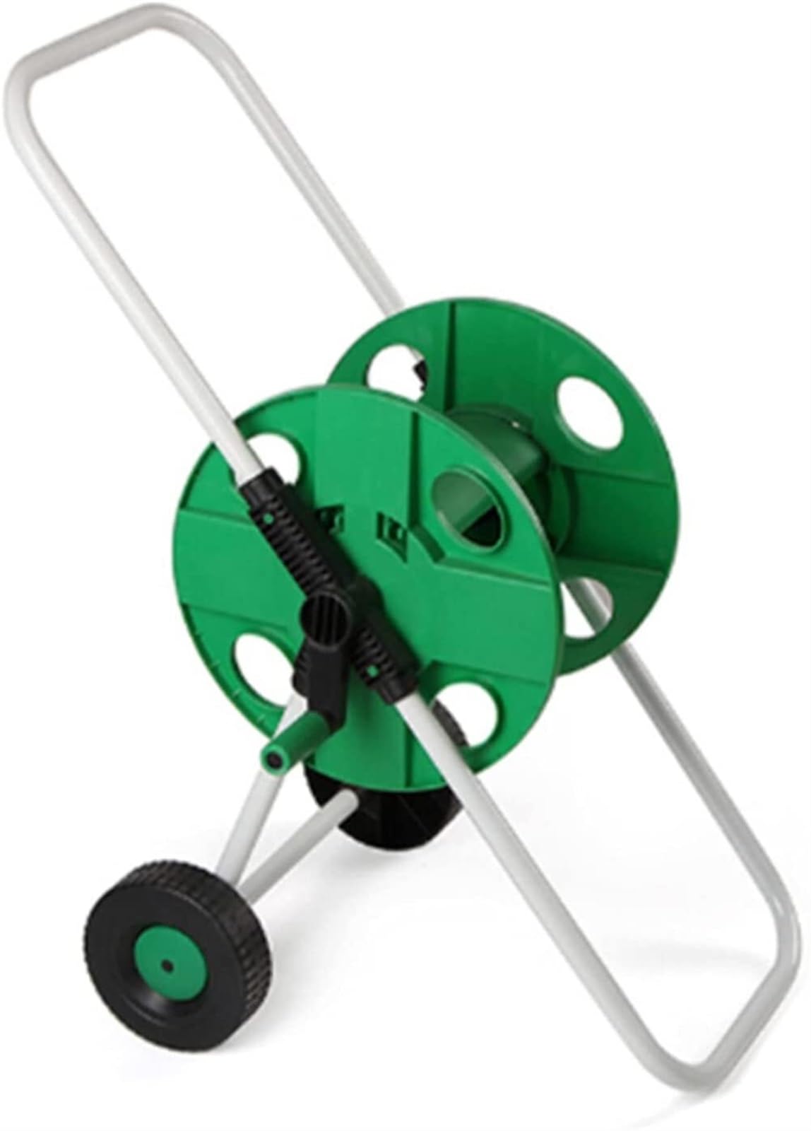 Carrello avvolgitubo da Giardinaggio con Ruote, Portatile, per Giardinaggio, irrigazione di Fiori, Carrello da Giardino, Tubo da Giardino per Esterni, Tubo dell'Acqua, avvolgitubo.