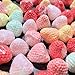 T-shin Strawberry Shape Scented Botanical Bath Soap Bar,6 PCS Multicolour Handmade Essential Oil Clean Toning Soap For All Ages,Face Body Moisturizing Artisanal Soap with Blistering Net