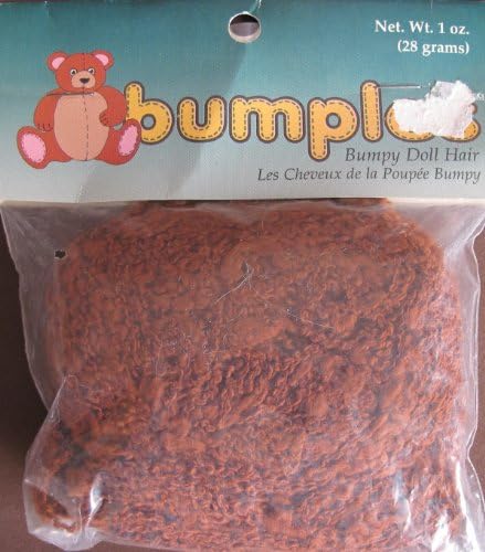 One & Only BUMPLES BUMPY DOLL HAIR Pack 1 Oz. RUST Color