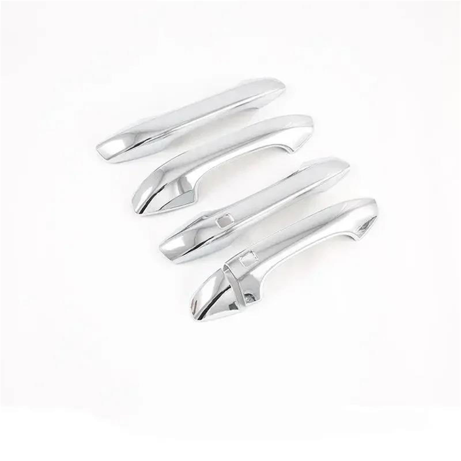 Yytemd Onecolor Lhd Car Door Handle Cover Moulding Trim Protective Accessories For Kia For Optima K5 2021-2023 Chrome(Onecolor)