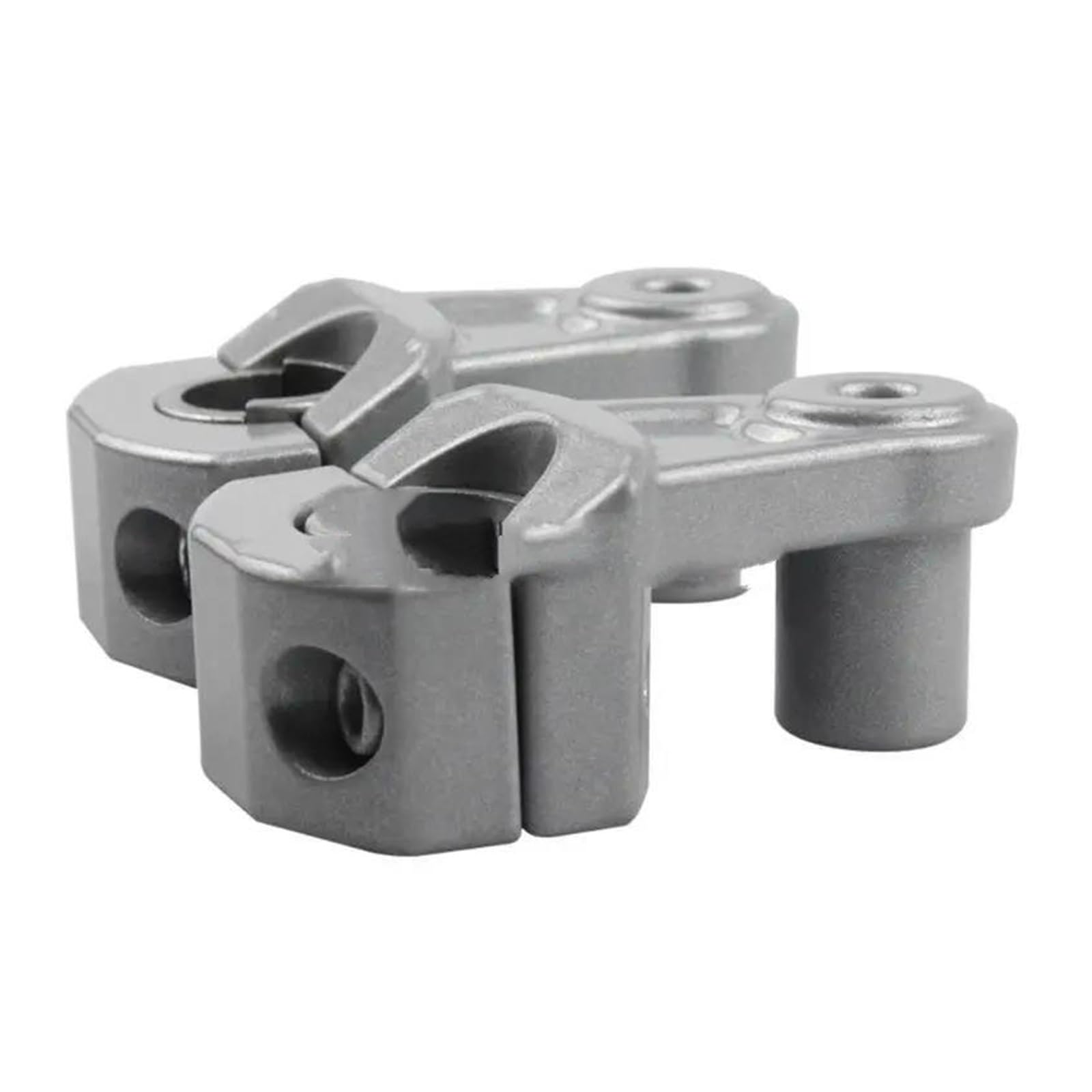 Abrazadera Manillar Moto Adaptador de Abrazadera de Barra de Montaje de elevadores de Manillar de Motocicleta Universal U2JA 22/25/28mm Alzas Manillar Moto(1)