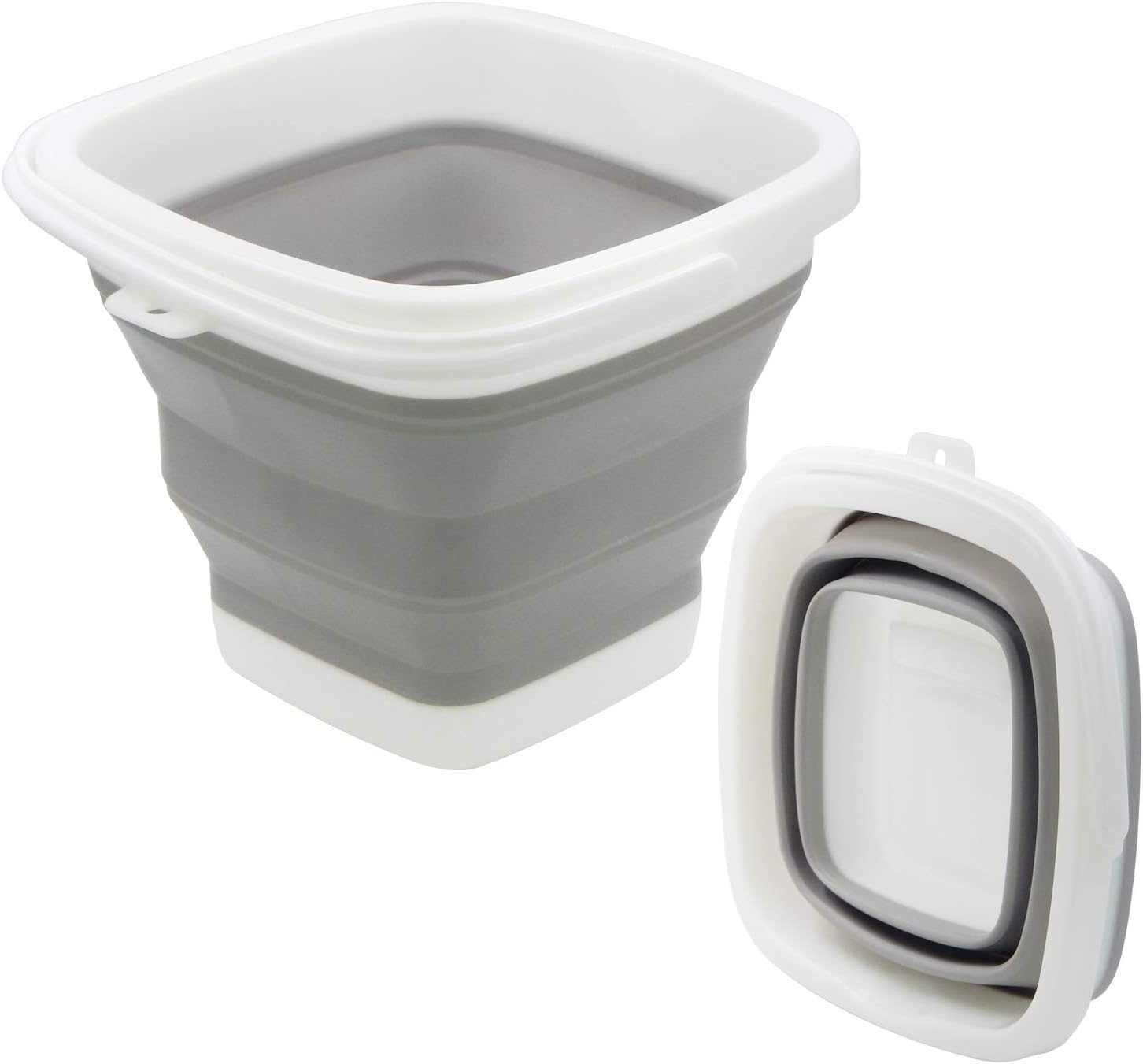 Soulnest 5L Collapsible Sqaure Bucket for Travel,Camping,Beach,Outdoor Picnic and Ice Bucket Household Cleaning Silicone Dust Mop Bucket,Portable Bathroom Cleaning Supplies Bucket for Cleaning (B0D8SXNRVS) Amazon Price History, Amazon Price Tracker
