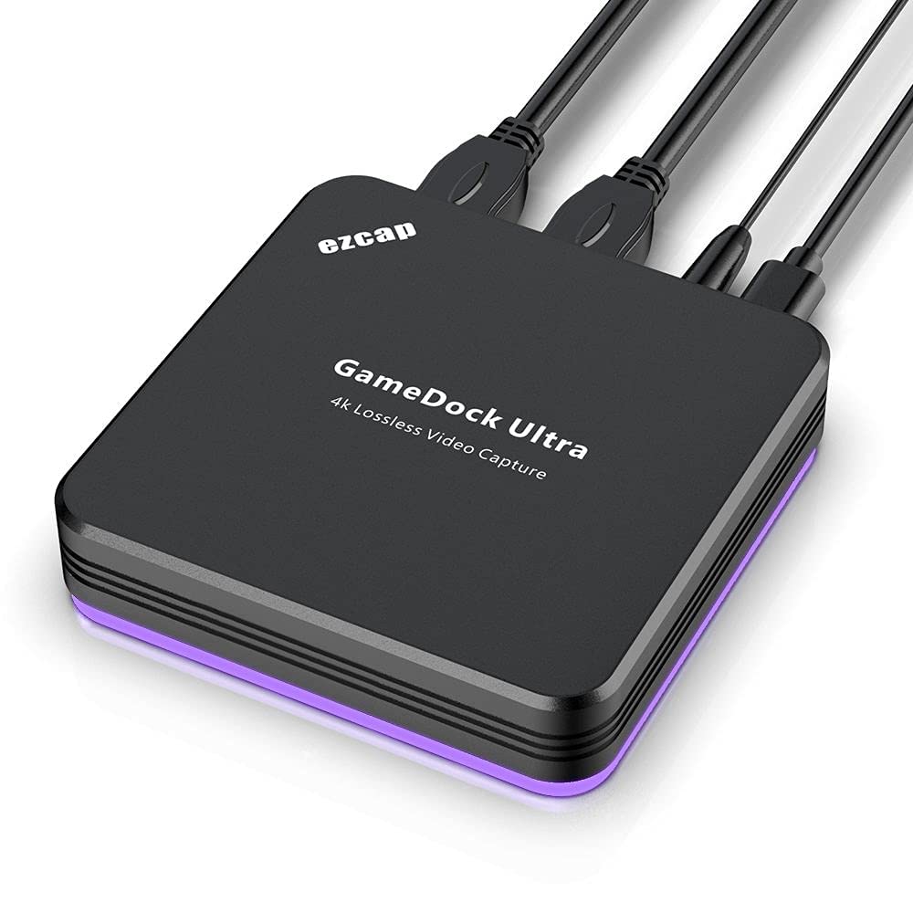 Ultra 4K Lossless HDMI2.0 Video Capture, Game Grabber, 4K30P or 1080P 120HZ Recorder and Live Streaming,HDR Bypass, Low Latency,for Xbox One,Switch,PS4-image-43