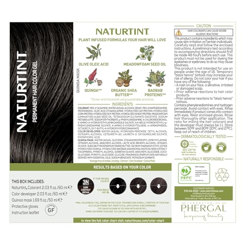 Naturtint 6.61176E+11 3N Dark Chestnut Brown Permanent Hair Color thumb #3