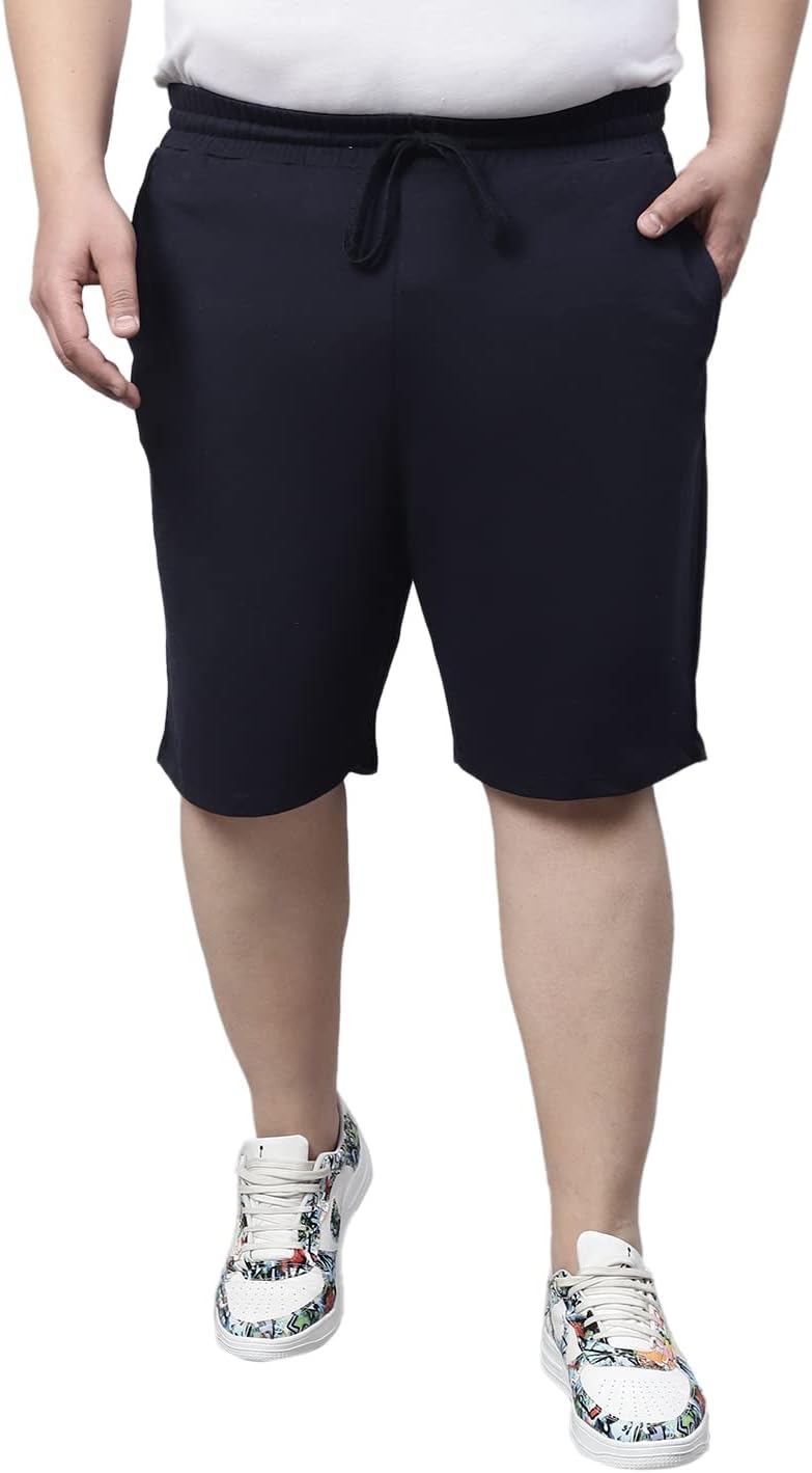 A nd JMen's Sports Shorts,Running Shorts,Gym Shorts Fabric 100% Cotton in -Yellow Colour-(MS 0008)