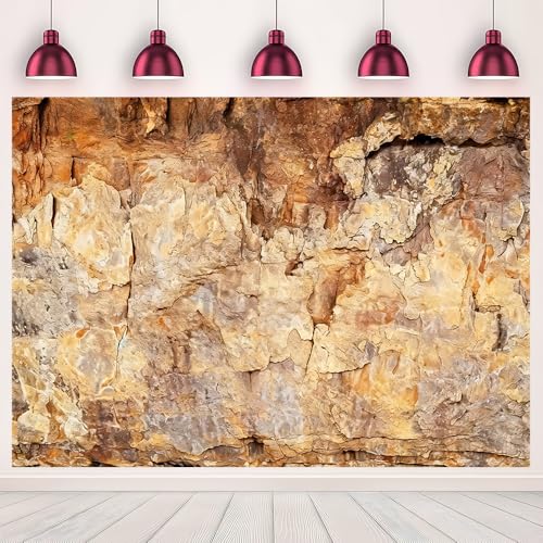 Fondo fotográfico tema cueva roca natural 7x5 ft miniatura 1