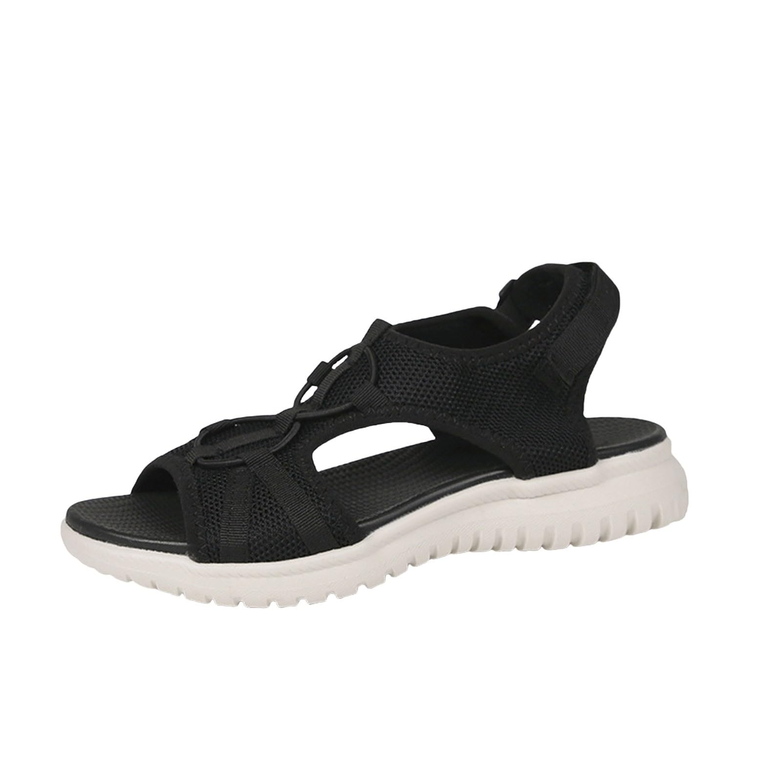 Generico Sandali Donna Sandali Comode Senza Tacco Punta Apertaestive Antiscivolo Scarpe Comode Donna Leggeri Chic Casual Sandalo Elegante Per Viaggio