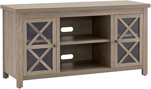 Miniatura 6 de Henn&Hart Soporte rectangular de TV para televisores de hasta 55 pulgadas en blanco, soportes de TV para la sala de estar