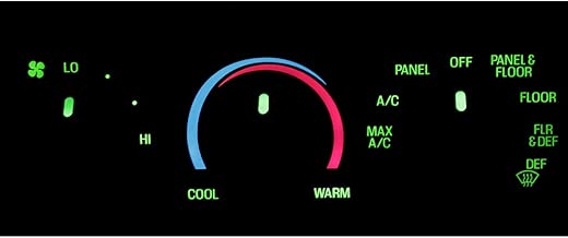 HERCOO LED Lights Bulbs Kit of AC Climate Heater Control Compatible with 1997-2003 Ford F150 Aftermarket Replacement - coolthings.us