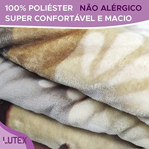 Cobertor King Size Jolitex Ternille Double Action Dupla Face Premium Grosso Pesado Inverno Embalagem