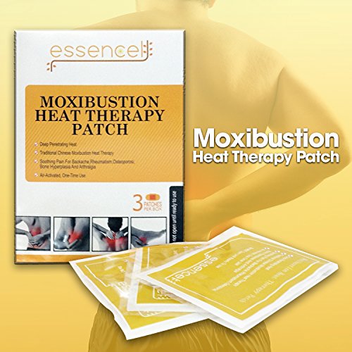 Moxibustion Natural Heating Herb Pads Heat Therapy Patches for Arthritis,Neck Shoulders, Back Pain Relief-Pack of 3 - Thumbnail 7