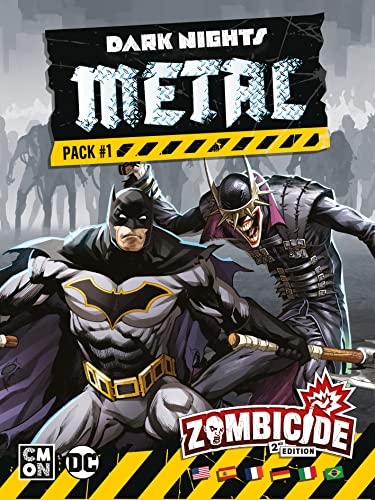 Zombicide Dark Nights Metal Pack #1 | Set Of Justice League Miniatures Compatible With Zombicide 2Nd Edition Game For Adults | Ages 14+ | 1-6 Players | Average Playtime 60 Minutes | Made By Cmon #TOP1