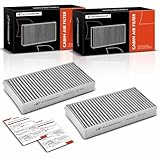 A-Premium 2-PC Cabin Air Filter with Activated Carbon Compatible with Mercedes-Benz E350 2020-2023