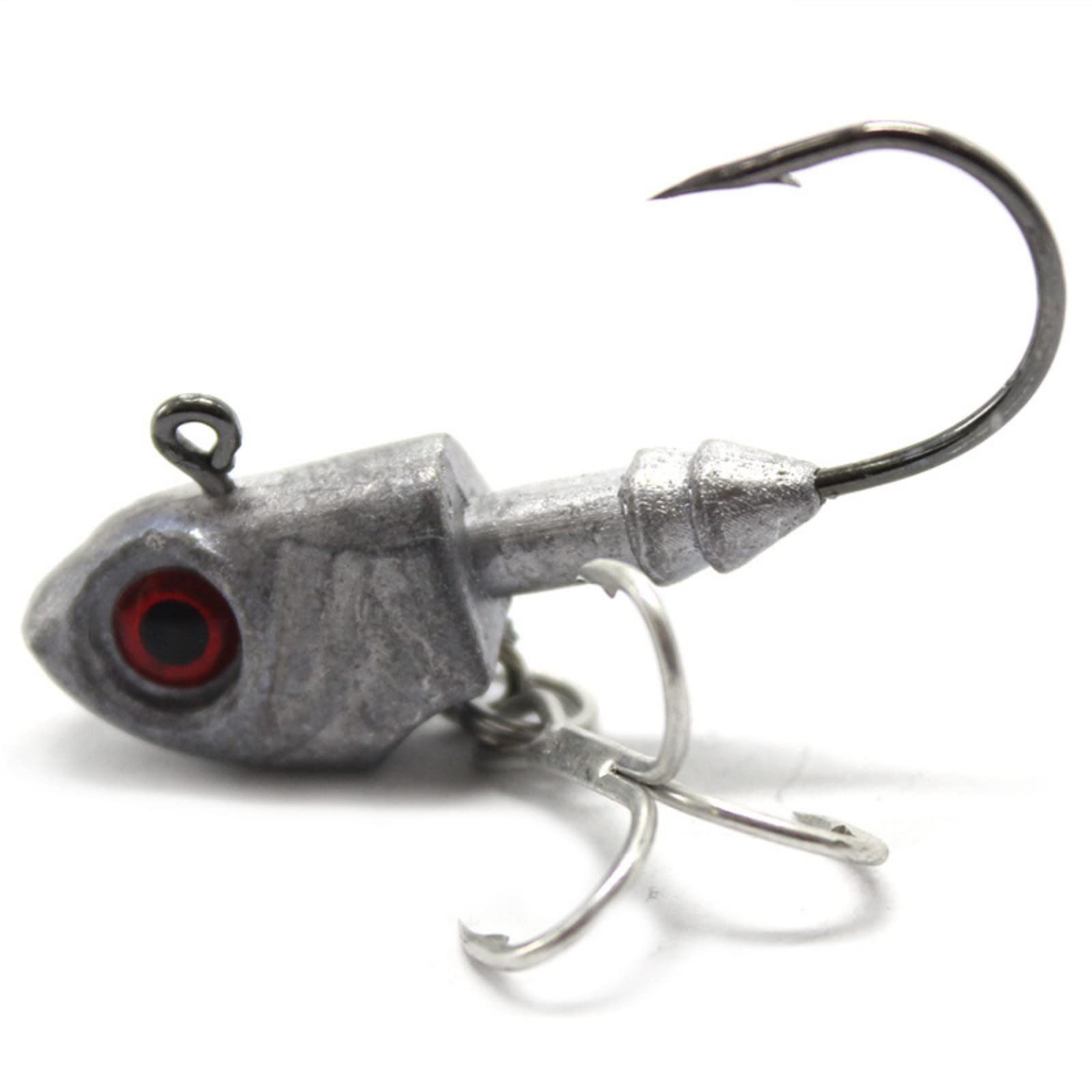 Hameçons De Pêche Tête Plombée Jighead Debout 25/50 Pièces - 1/8 Oz à 3/8 Oz