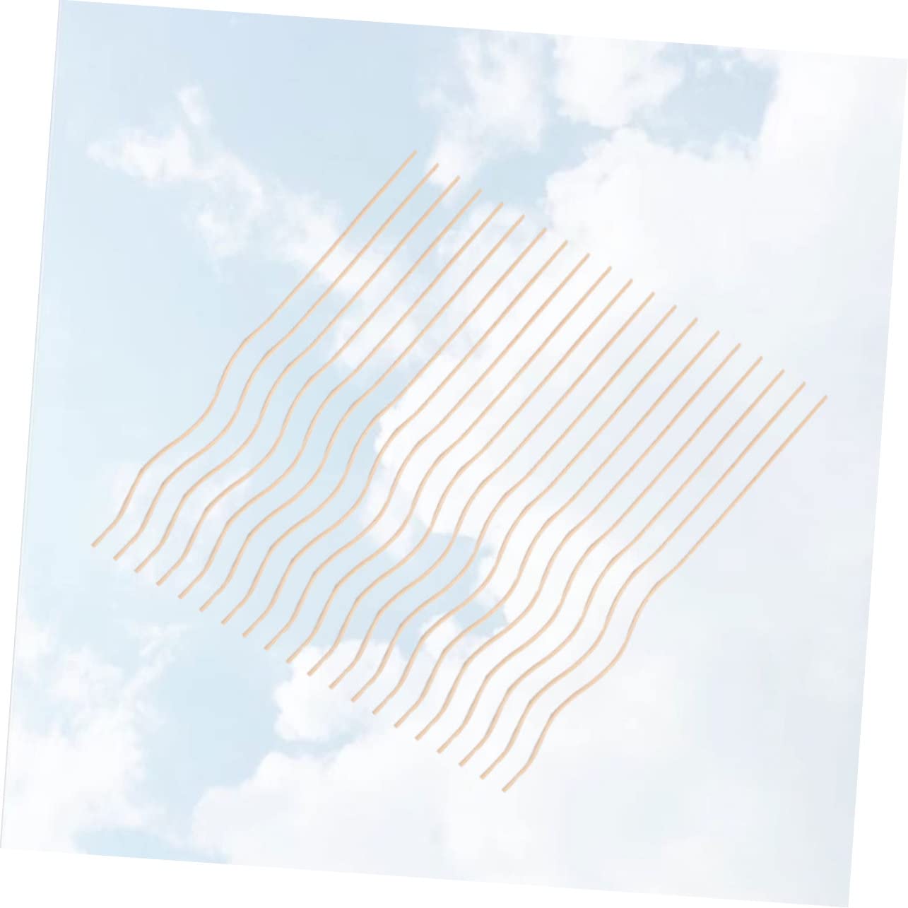 HOOTNEE Natural Rattan Diffuser Sticks 20pcs Aromatherapy Diffusers for Essential Oils for Home