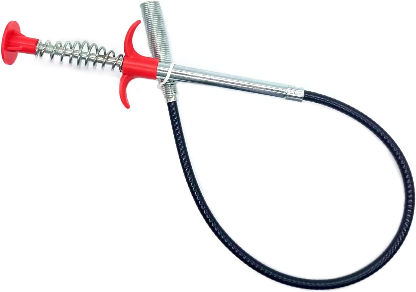 Claw Pick Up Tool Drain Unblocker Snake Tools Flexible Spring Bendy Drain Rods Lifting Grabber Kitchen Sink Cleaning Hook Pipe Dredging Tool for Kitchen Sink Bathroom Tub Toilet (22.6")