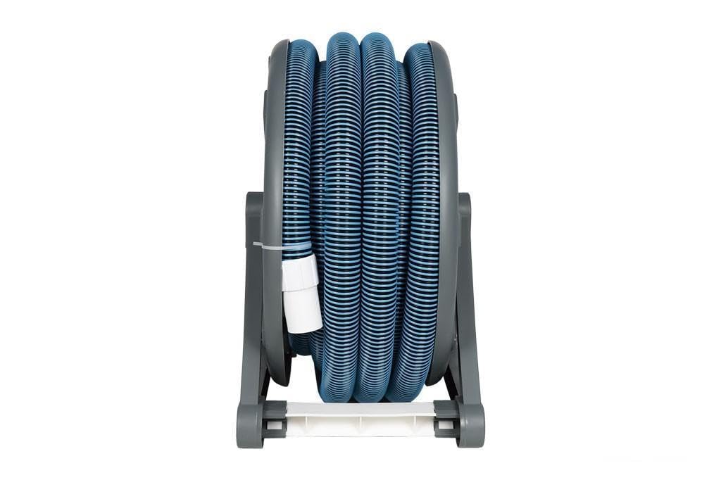 Cofan Enrouleur de tuyau flottant pour piscines | Tuyau flottant avec 13 mètres de longueur | Organisation des accessoires de piscine