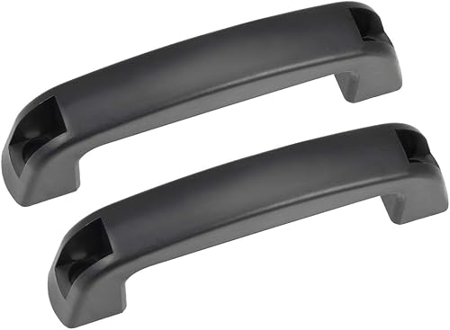 uxcell Manijas plásticas del tirón 426.5 ft m centros del agujero para el equipo mecánico del equipaje 2pcs