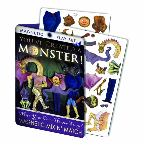 Unemployed Philosophers Guild Create Your Own Monster Magnetic Dress Up Doll Play Set