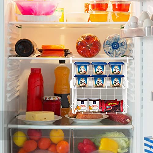 Resulzon Under Shelf Basket Storage 2Pack, Steel Under Shelf Hanging Wire Baskets Shelves For Laundry Room Kitchen Desk Pantry Bookshelf thumb #7