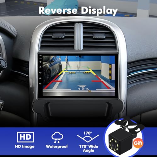 Radio Android 14 9" IPS Touchscreen para Chevrolet Malibu miniatura 6