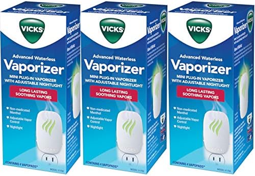 Amazon.com: Vicks Advanced Soothing Vapors Waterless Vaporizer with ...