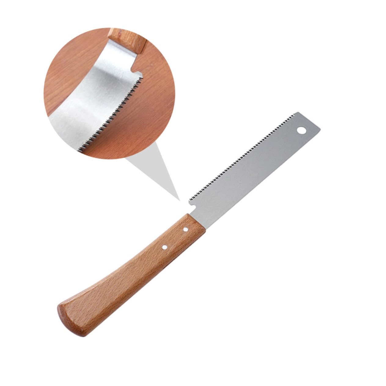 Mipcase 2 Pezzi Seghetto con Ergonomico Seghetto Fine per Tagli Precisi Utensile DIY per Giardinaggio e Lavorazione Del
