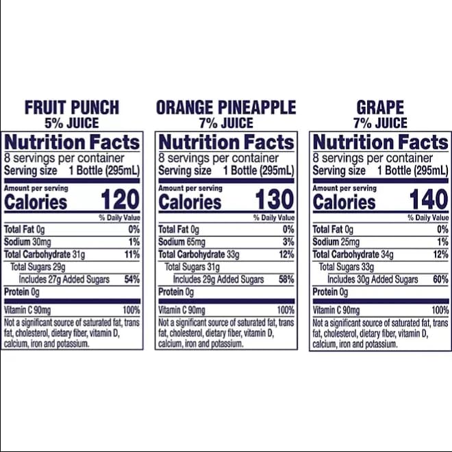 Fruit Juice Variety Pack, 10 fl. oz. Bottles, 24 Count ((1 pack))