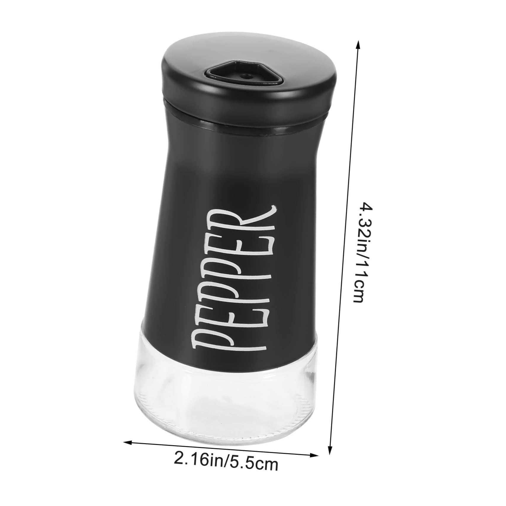 FUNOMOCYA Salt Pepper Set Multi-purpose Spice Jars Small Size Clean Neat Kitchen Storage