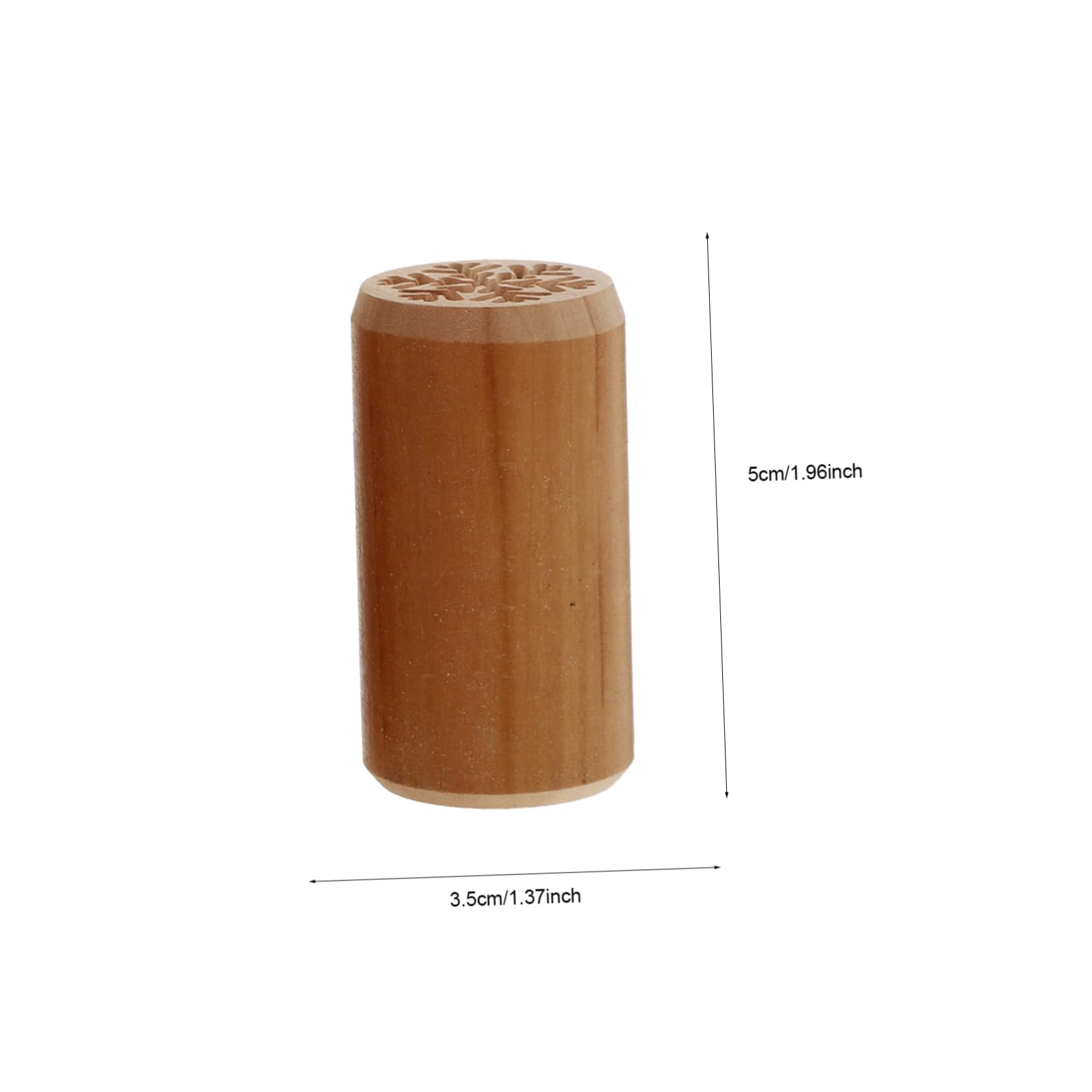 Sosoport 4Pcs Practical Wooden Baking Molds Pastry Stampers for Moon Cakes for Baking Enthusiasts Includes Blossom Cherry Blossom