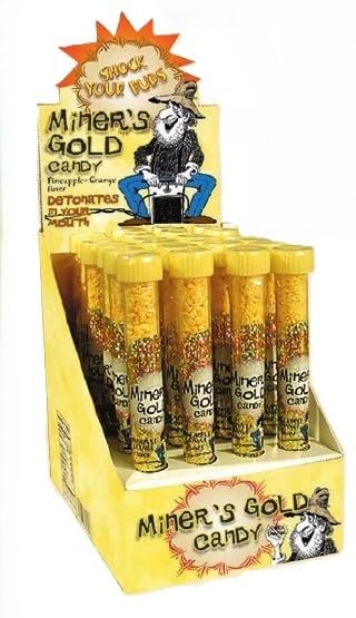 Caramelos Miner’s Gold sabor Piña-Naranja 24 unidades miniatura 1