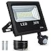 Produktbild 30W Außenstrahler,Fluter,LED Strahler mit Bewegungsmelder 60 LED Superhell 6000K/2400ML/IP66 Wasserdicht für Garten,Garage,Hotel,Hof Weiß